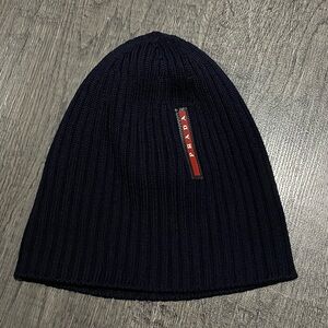 PRADA | Linea Rossea Logo Beanie Hat